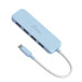 J5create USB-хаб J5create 4 USB-A Cyan (JCH341EC-N)