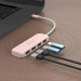 J5create USB-хаб J5create 4 USB-A Red (JCH341ER-N)