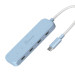 J5create USB-хаб J5create 4 USB-C Cyan (JCH345EC-N)