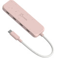 J5create USB-хаб J5create 4 USB-C Red (JCH345ER-N)