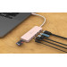 J5create USB-хаб J5create USB-C 6-в-1 Rose (JCD373ER-N)