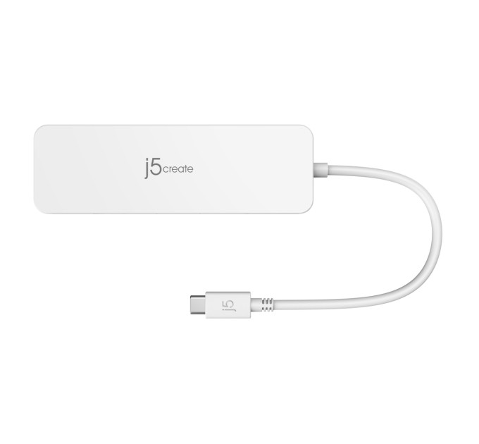 J5create USB-хаб J5create USB-C 6-в-1 White (JCD373-N)