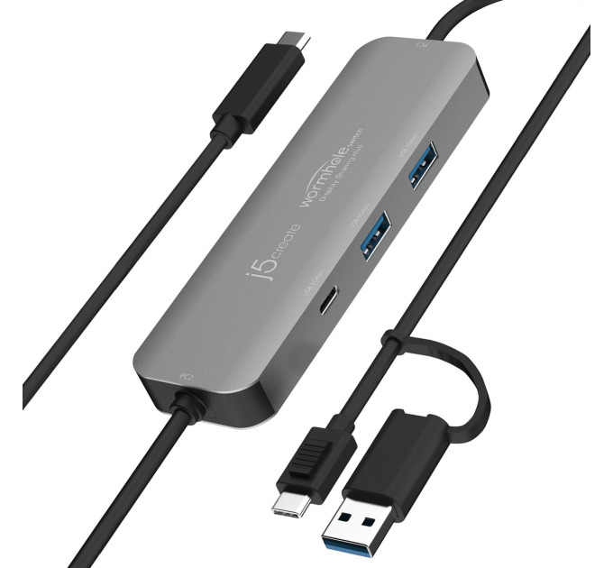 J5create USB-хаб J5create Wormhole Switch Grey (JCH462-N)