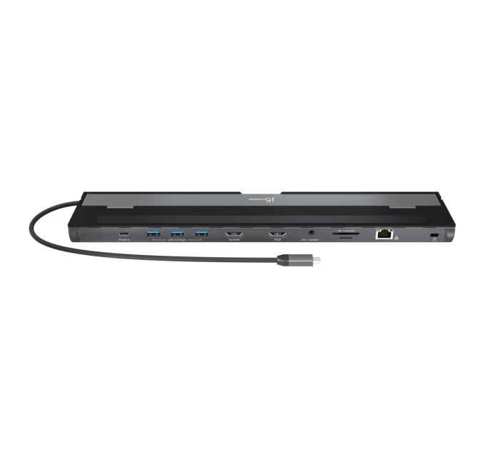 J5create Док-станція J5create USB-C 10-в-1 (JCD542-N)