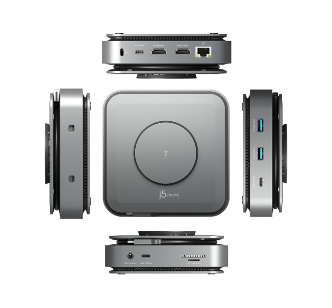 J5create Док-станція J5create USB-C 12-в-1 (JCD3199-N)