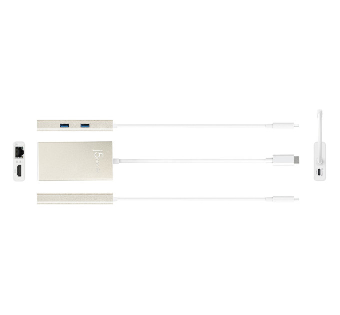 J5create Док-станція J5create USB-C 5-в-1 (JCA374-N)