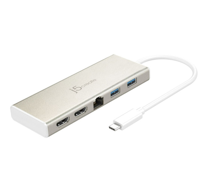 J5create Док-станція J5create USB-C 6-в-1 (JCD381-N)