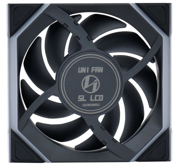 Lian Li Вентилятор Lian Li Uni Fan SL Wireless LCD 120-3 Reverse Black (G99.12RSLLCD1W3B.00)