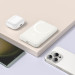 HOCO Батарея універсальна HOCO 10000mAh Grace PD/20W Magnetic White (J141 / 714985)