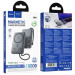 HOCO Батарея універсальна HOCO 10000 mAh Origen Dual PD/20W Magnetic with cable Type-C Metal Gray (Q44 / 714983)