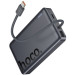 HOCO Батарея універсальна HOCO 10000 mAh Origen Dual PD/20W Magnetic with cable Type-C Metal Gray (Q44 / 714983)