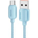 Essager Дата кабель USB 2.0 AM to USB-C 1.0m 100W blue Essager (EXC7A-WL03-P)