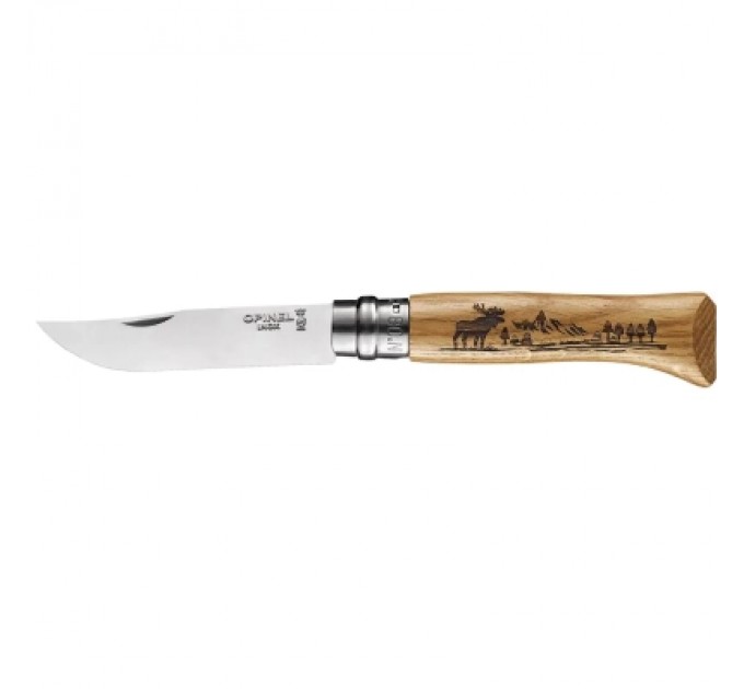 Ніж Opinel 8 Animalia America Elk (002627)