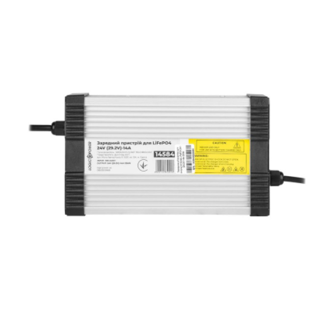 LogicPower Мережевий зарядний пристрій для АКБ LogicPower LiFePO4 24V (29.2V)-14A-336W (14584)