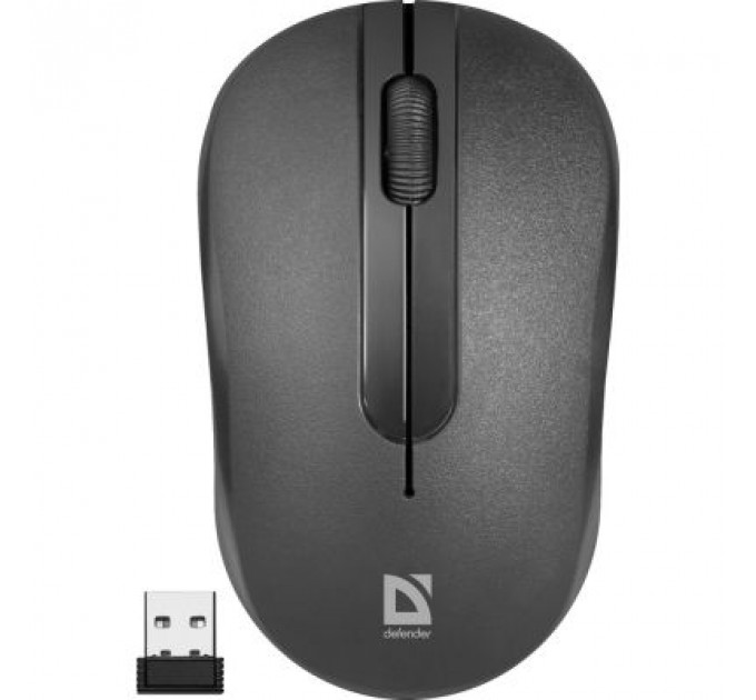 Мишка Defender Hit MM-495 Wireless Black (52495)