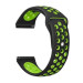 BeCover Ремінець BeCover Nike Style для Huawei Watch GT/GT 2 46mm/GT 2 Pro/GT Active/Honor Watch Magic 1/2/GS Pro/Dream Black-Green (705793)