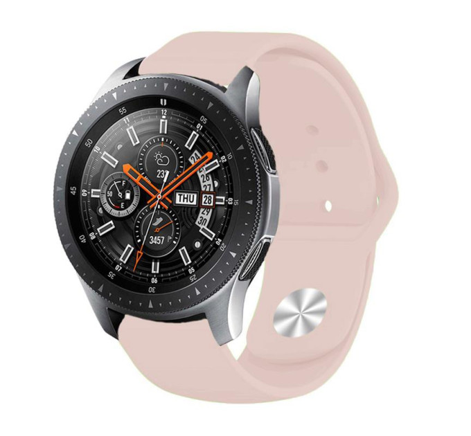 BeCover Силіконовий ремінець BeCover для Xiaomi Amazfit Bip/Bip Lite/Bip S Lite/GTR 42mm/GTS/TicWatch S2/TicWatch E Grapefruit-Pink (706191)