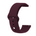 BeCover Силіконовий ремінець BeCover для Xiaomi iMi KW66/Mi Watch Color/Haylou LS01/Watch S1 Active Purple-Wine (706358)