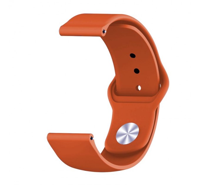 Силіконовий ремінець BeCover для Xiaomi iMi KW66/Mi Watch Color/Haylou LS01/Watch S1 Active Apricot (706355)