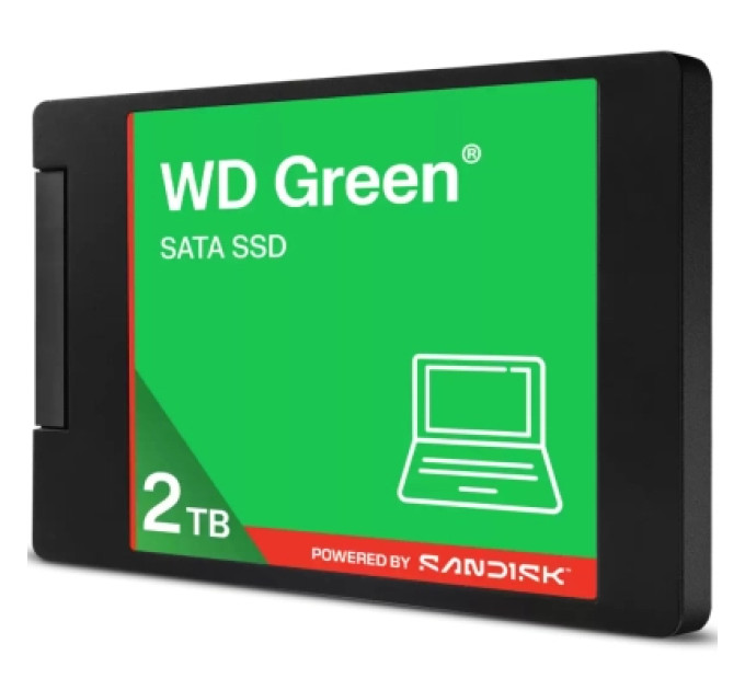 WD Накопичувач SSD 2.5" 2TB GREEN WD (WDS200T5G0A-00CPT0)