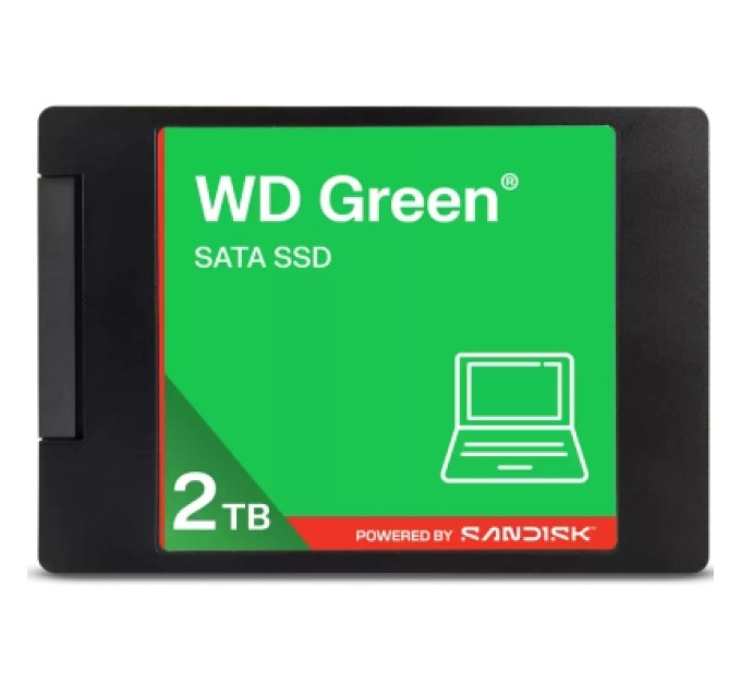 WD Накопичувач SSD 2.5" 2TB GREEN WD (WDS200T5G0A-00CPT0)