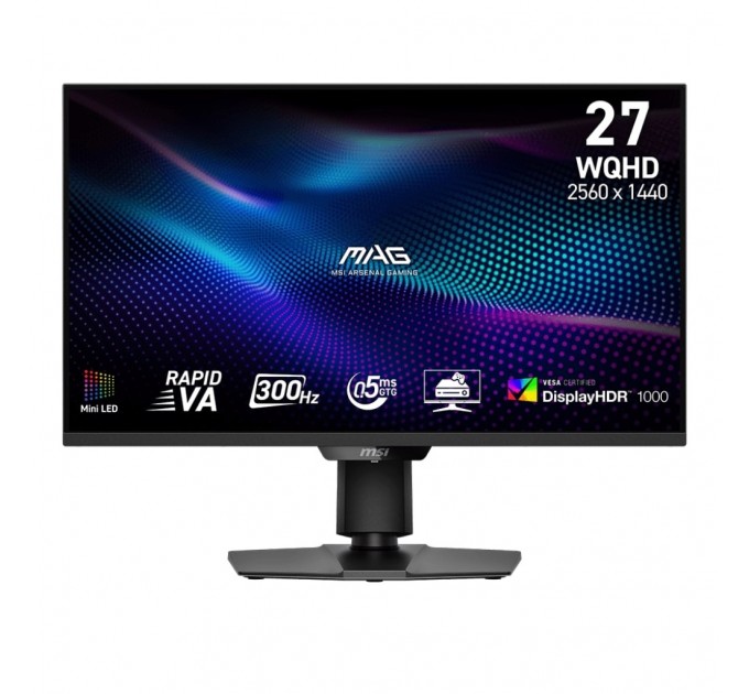 Монітор MSI 27" MAG 274QPF X30MV VA Black 300Hz