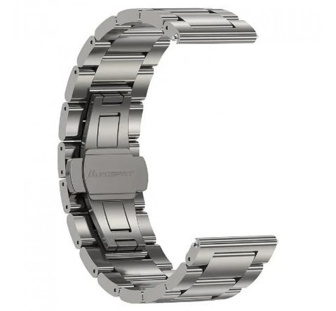 Змінний ремінець KOSPET STAINLESS STEEL SILVER model M 22MM