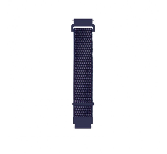 Ремінець BeCover Nylon Style для Amazfit Stratos 1/2/2S/3/GTR 2/GTR 47mm/GTR Lite 47mm/Nexo/Pace Deep Blue (705890)