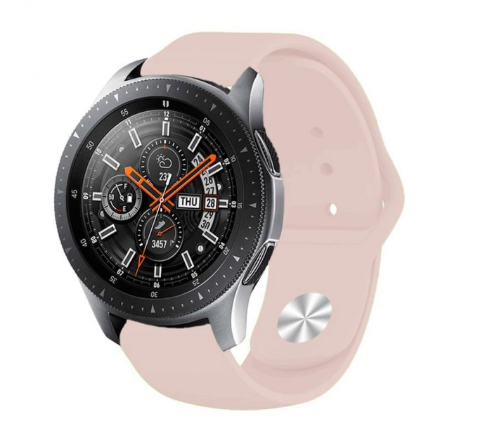 Силіконовий ремінець BeCover для Xiaomi Amazfit Bip/Bip Lite/Bip S Lite/GTR 42mm/GTS/TicWatch S2/TicWatch E Grapefruit-Pink (706191)