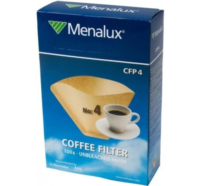 MENALUX Аксесуар для кавоварки MENALUX Фільтр для крапельної кавоврки (CFP 4 100 шт)