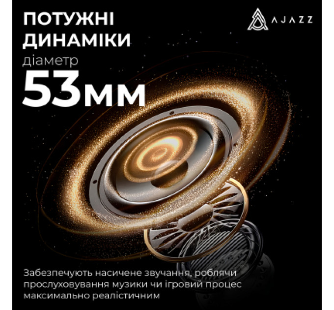Ajazz Навушники Ajazz AHM08 MAX 3-Mode Grey (AHM08-MAX-GW)