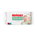 Huggies Дитячі вологі серветки Huggies OverClean 56 шт (5029053567822)