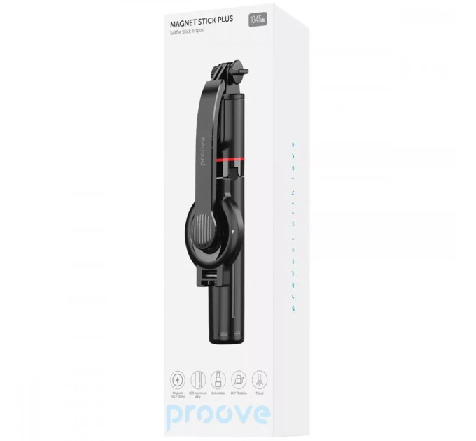 Proove Трипод Proove Magnet Stick Plus 1045mm Black (TMSP00010001)