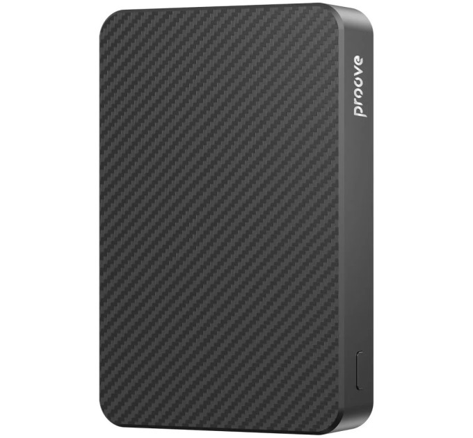Proove Універсальна мобільна батарея Proove Carbon Slim 22.5W 10000mAh Black (PBCS22110001)