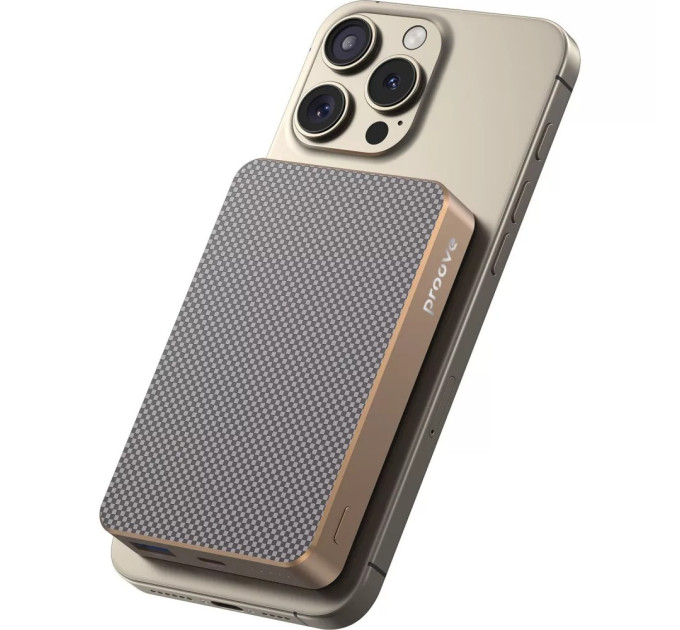 Proove Універсальна мобільна батарея Proove Carbon Slim 22.5W 10000mAh Sunflare (PBCS22110050)