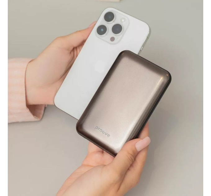 Proove Універсальна мобільна батарея Proove Vibe Energy Plus 22.5W 10000mAh Silver/White (PBVE15012206)