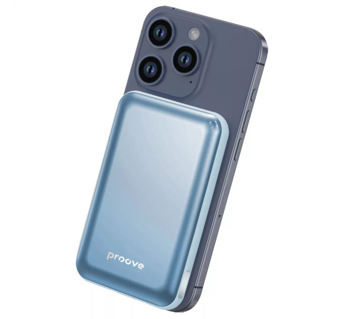 Proove Універсальна мобільна батарея Proove Vibe Energy Plus 22.5W 10000mAh Sky Blue (PBVE15012208)