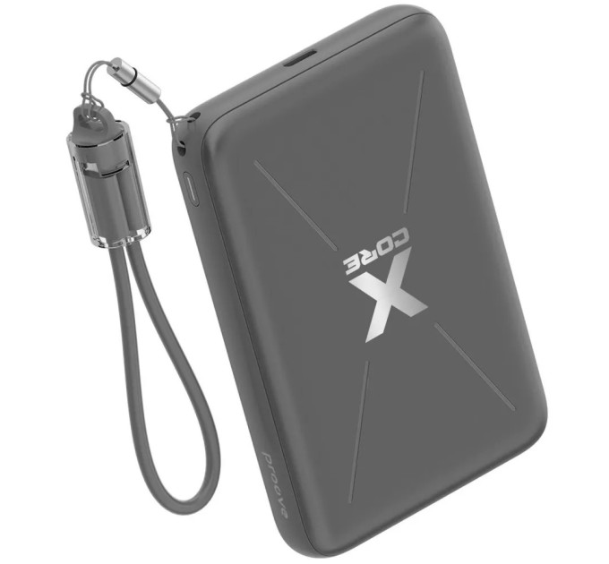 Proove Універсальна мобільна батарея Proove X-Core 22.5W 10000mAh Gray (PNXC22010003)