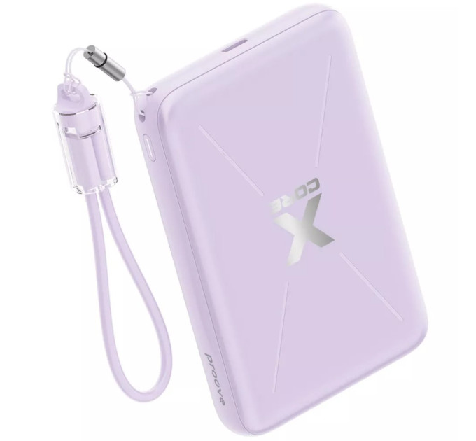 Proove Універсальна мобільна батарея Proove X-Core 22.5W 10000mAh Purple (PNXC22010009)