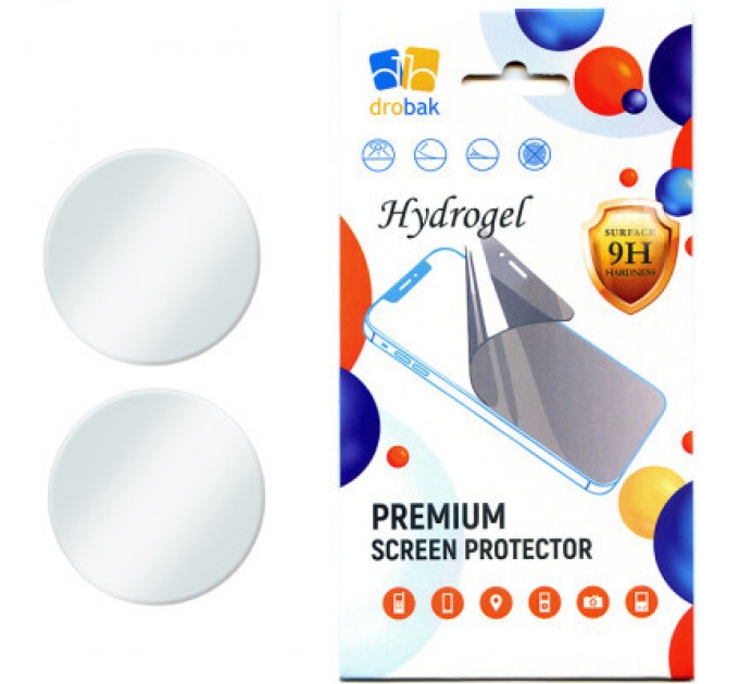 Плівка захисна Drobak Hydrogel Huawei Watch GT3 42 mm (2 шт) (323221)