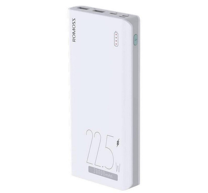 Romoss Універсальна мобільна батарея Romoss Sense6F 20000mAh 22.5W White (PPH80-611-1121H)