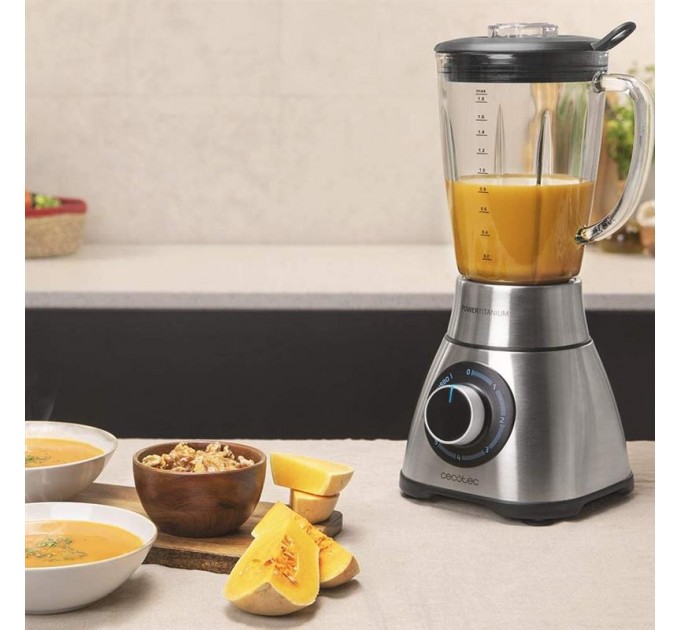 Блендер Cecotec Power Titanium 2000MAX PerfectMix Black CCTC-04140 (8435484041409)
