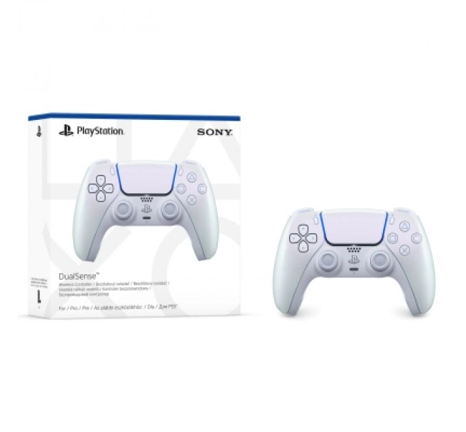Геймпад Sony Playstation DualSense Bluetooth PS5 Chrome Pearl (1000050600)