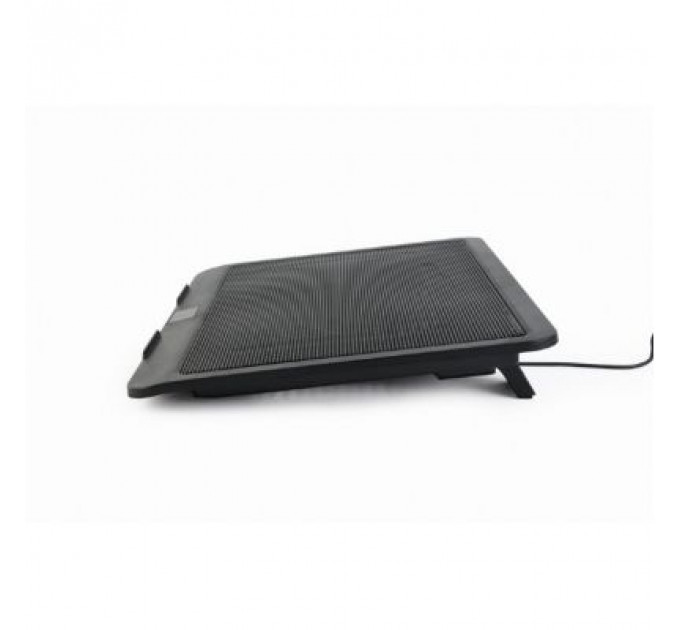 Підставка до ноутбука Gembird до 15", 1x120 mm fan, black (NBS-1F15-04)