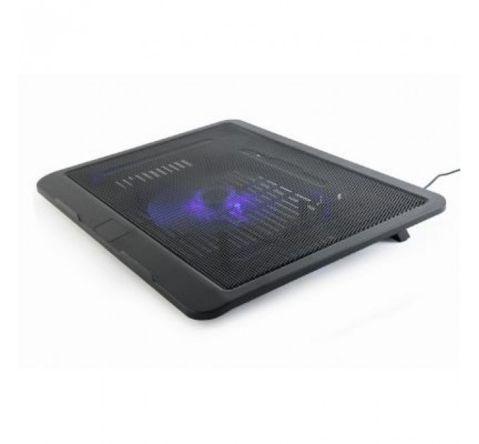 Підставка до ноутбука Gembird до 15", 1x120 mm fan, black (NBS-1F15-04)