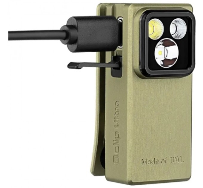 Ліхтар Olight Oclip Ultra Olive green (0.0000.3130)