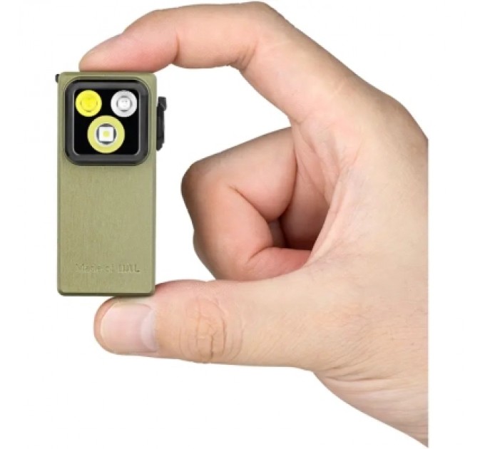 Ліхтар Olight Oclip Ultra Olive green (0.0000.3130)