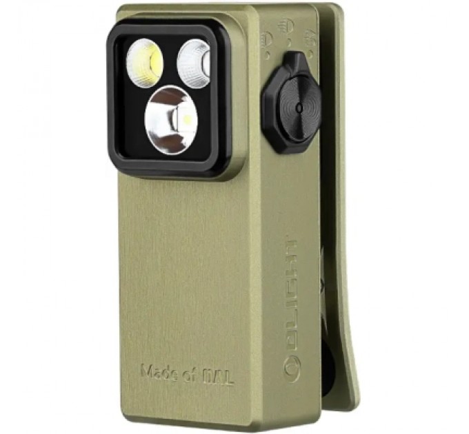 Ліхтар Olight Oclip Ultra Olive green (0.0000.3130)