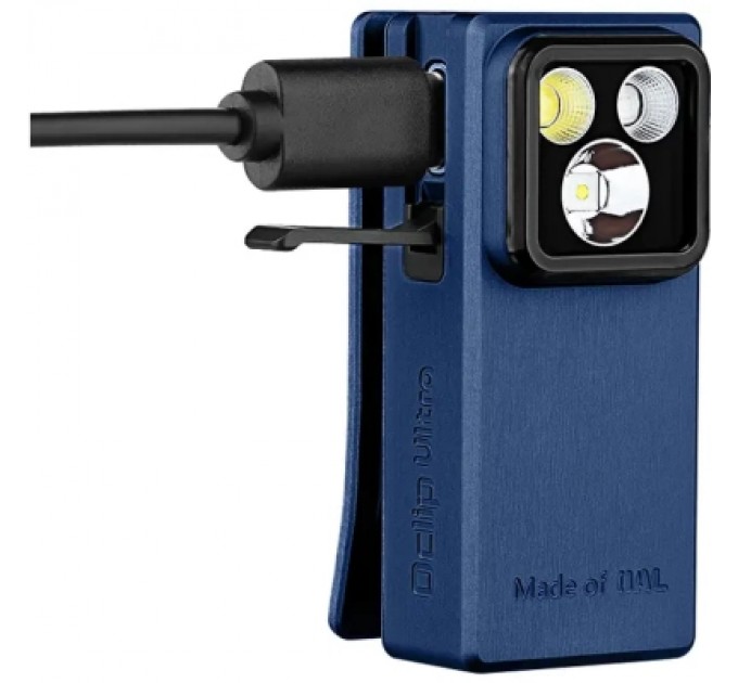Ліхтар Olight Oclip Ultra Navy blue (0.0000.3145)
