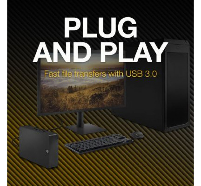 Зовнішній жорсткий диск 3.5" 4TB Expansion Desktop Seagate (STKP4000400)
